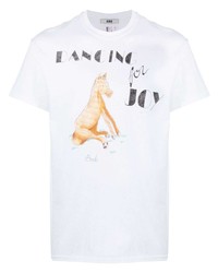 Bode Horse Print T Shirt