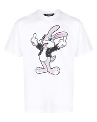 DOMREBEL Humper Bunny Print T Shirt