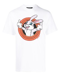 DOMREBEL Humper Rabbit Print T Shirt