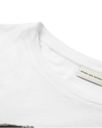 Dries Van Noten Hyga Slim Fit Eye Print Cotton Jersey T Shirt