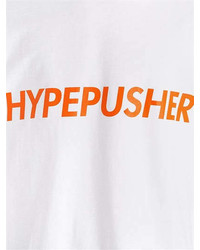 Hypepusher Print Cotton Jersey T Shirt