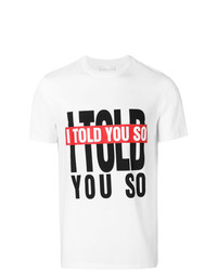 Neil Barrett I Told You So T Shirt