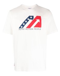 AUTRY Iconic Logo Print T Shirt