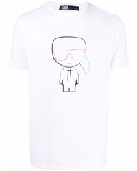 Karl Lagerfeld Illustrated  T Shirt