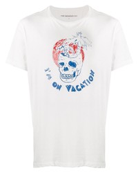 John Varvatos Star USA Im On Vacation Printed T Shirt