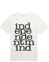 Paul Smith Independent Mind Slim Fit Printed Cotton Jersey T Shirt