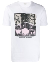 Alexander McQueen Industrial Scene Print T Shirt