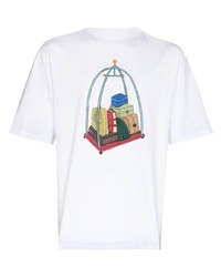 Late Checkout Issa Trolley Print T Shirt