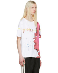 Haider Ackermann Ivory We Are All Dust T Shirt