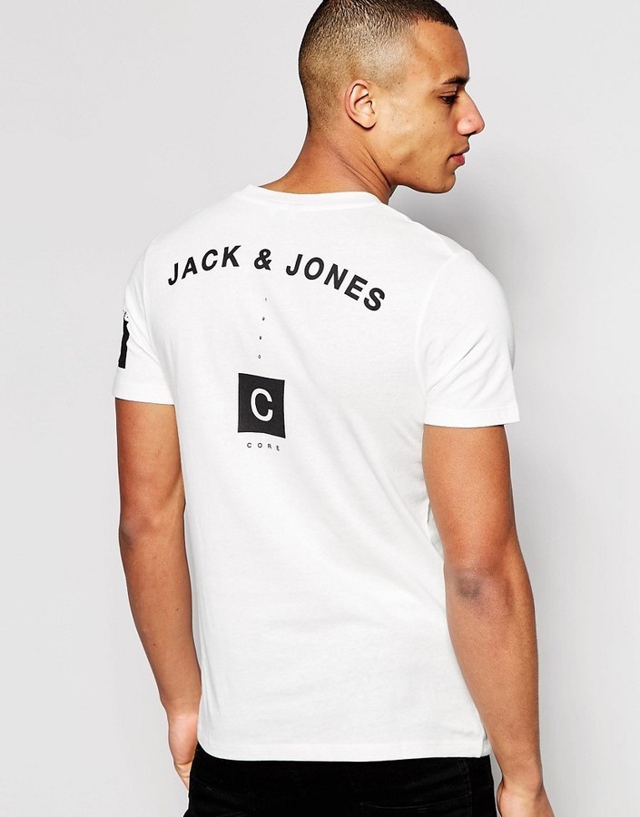 the first legal settlement Jack and Jones Jack Jones T Shirt With Back Print, $19 | Asos | Lookastic