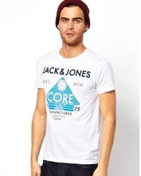 Jack and Jones Jack Jones T Shirt With Core Triangle Print