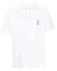 Jacob Cohen Jacob Cohn Logo Print Cotton T Shirt