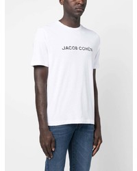 Jacob Cohen Jacob Cohn Logo Print T Shirt