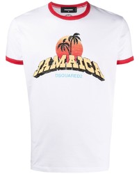 DSQUARED2 Jamaica Logo Print T Shirt