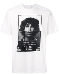 Neil Barrett Jim Morrison Mugshot T Shirt