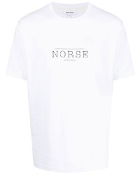 Norse Projects Johannes Norse Logo Print T Shirt