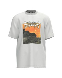 Diesel Just Cotton Graphic Tee In Offwhite At Nordstrom