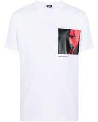 Karl Lagerfeld Karl Legend Print T Shirt