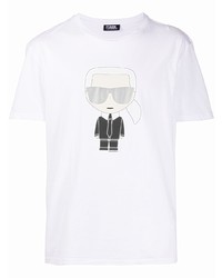 Karl Lagerfeld Karl Print Short Sleeved T Shirt