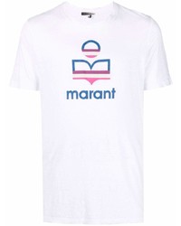Isabel Marant Karman Logo Print T Shirt
