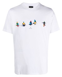 PS Paul Smith Kayak Graphic Print T Shirt