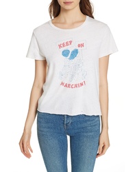 RE/DONE Keep On Marchin Tee