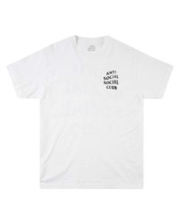 Anti Social Social Club Kkoch Logo Print T Shirt