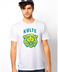 Kulte T Shirt With Tiger Print