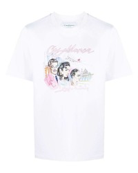 Casablanca La Liaison Printed T Shirt