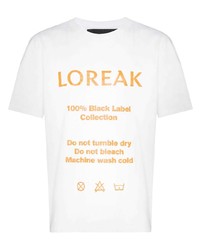 Loreak Mendian Label Print T Shirt