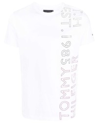 Tommy Hilfiger Lateral Logo Print T Shirt