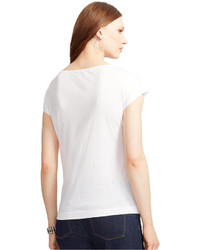 Lauren Ralph Lauren Lauren Jeans Co Anchor Print Graphic T Shirt