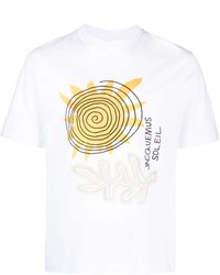 Jacquemus Le T Shirt Soalheiro Logo Print