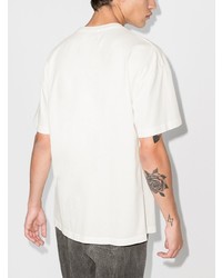 Rhude Leopard Logo Prnt Ss Tee Wht