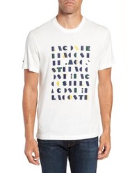 Lacoste Letter Graphic T Shirt
