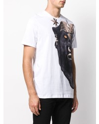 Frankie Morello Lion Print T Shirt