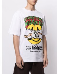 Chinatown Market Local Produce Print T Shirt