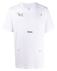 Oamc Logic Printed Logo T Shirt