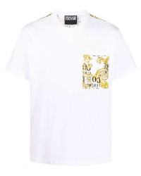 VERSACE JEANS COUTURE Logo Couture Contrasting T Shirt