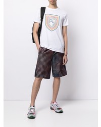 PS Paul Smith Logo Crest Organic Cotton T Shirt