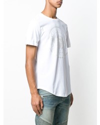 Balmain Logo Crest T Shirt