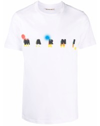 Marni Logo Crew Neck T Shirt