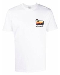 Woolrich Logo Crew Neck T Shirt
