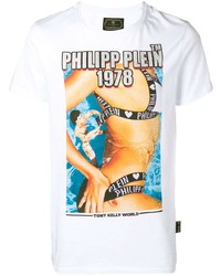 Philipp Plein Logo Graphic Print T Shirt