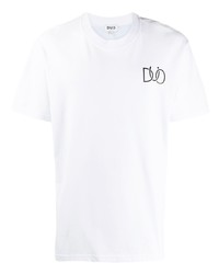 DUOltd Logo Graphic Print T Shirt