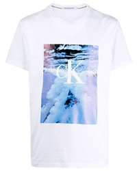 Calvin Klein Jeans Logo Graphic Print T Shirt