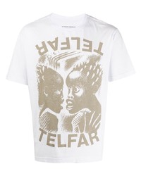 Telfar Logo Graphic Print T Shirt