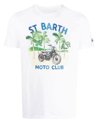 MC2 Saint Barth Logo Graphic Print T Shirt
