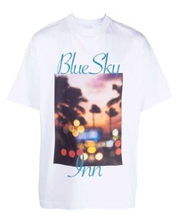 BLUE SKY INN Logo Graphic Print T Shirt