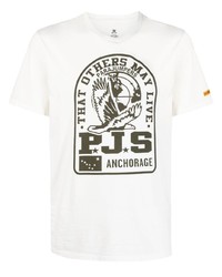 Parajumpers Logo Graphic Print T Shirt